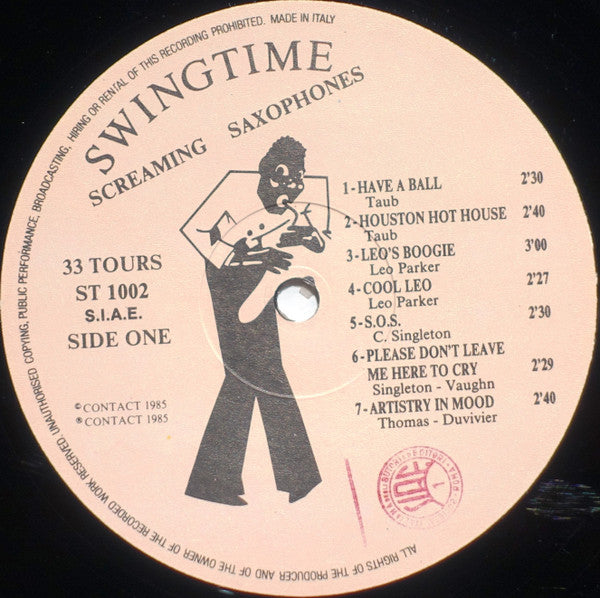 Have A Ball - Screaming Saxophones Vol. 1