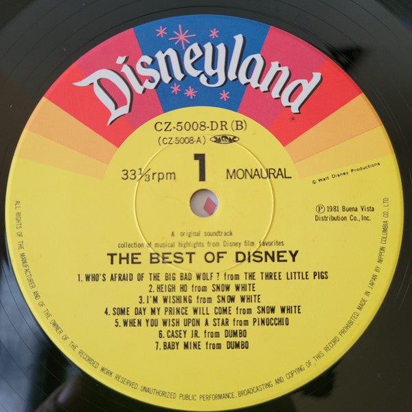 The Best Of Disney - Original Soundtrack - A Collection Of Musical Highlights From Disney Film Favorites
