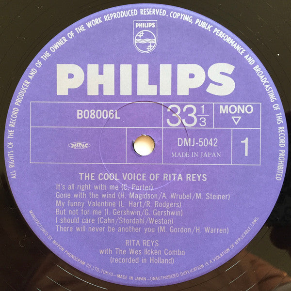 The Cool Voice Of Rita Reys