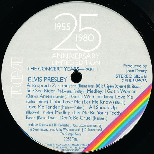 Elvis Aron Presley (1955-1980 - 25 Anniversary)