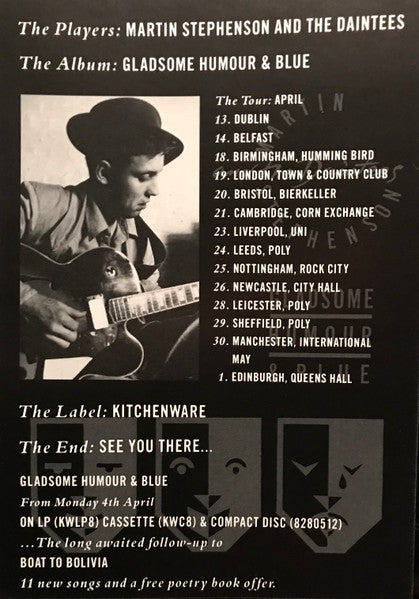 Gladsome, Humour & Blue