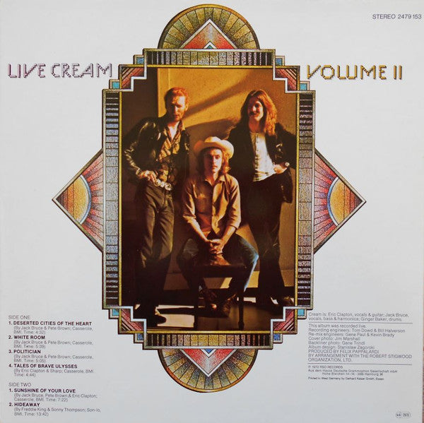 Live Cream Volume II