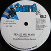 Mega Banton - Peace We Want / Flowers (Vinyl, 12