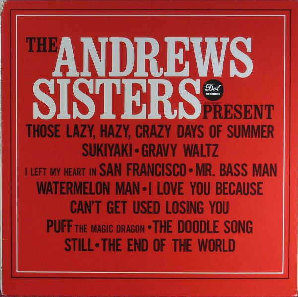 Master Release: The Andrews Sisters Present by The Andrews Sisters