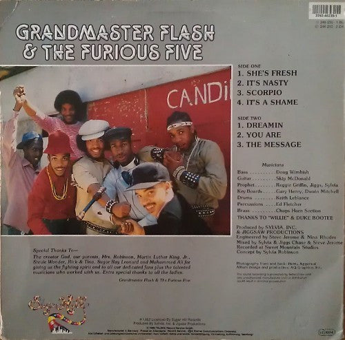 Release: The Message-Vinyl-Germany-1989-246 230-1 BL, 246 230-1-1226065