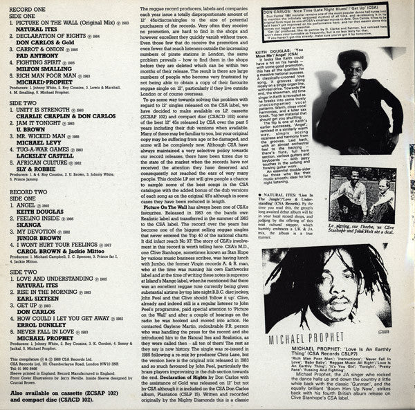 Master Release: Rub-A-Dubble Reggae Vol.1 (Original Twelve Inch Disco Mixes) by Various