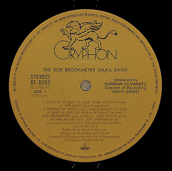 The Bob Brookmeyer Small Band