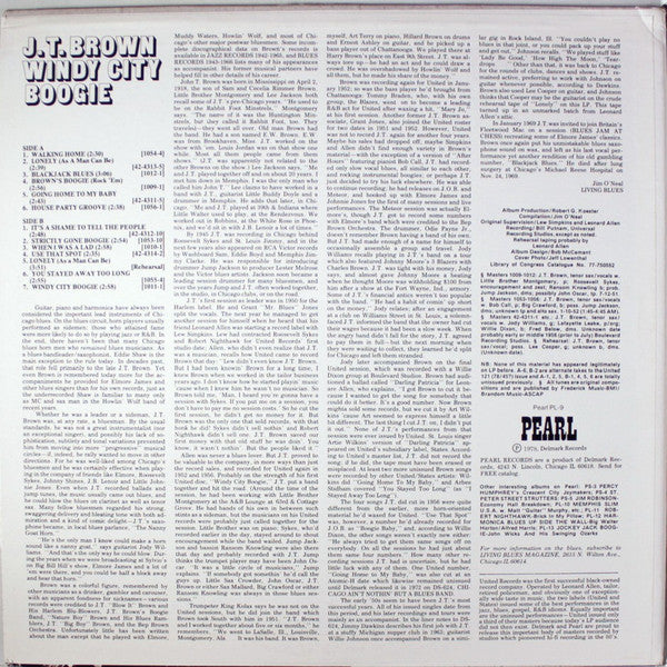 Release: Windy City Boogie-Vinyl-US-1978-PL-9-3832820
