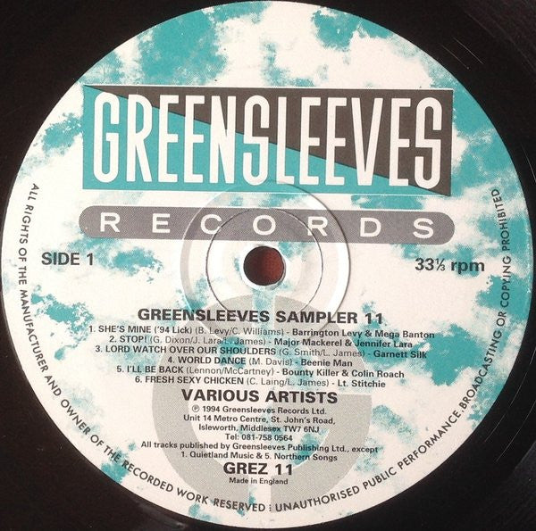 Greensleeves Sampler 11