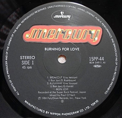 Burning For Love