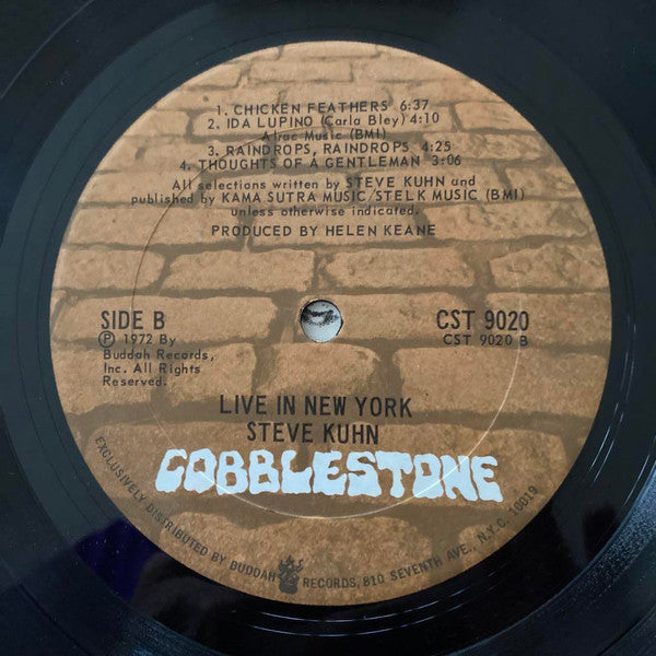 Steve Kuhn Live In New York