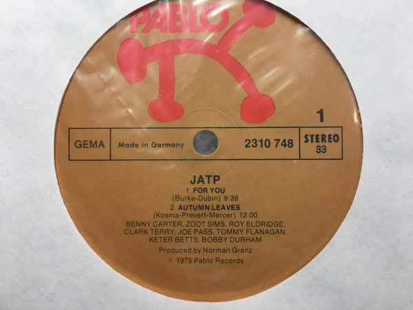 Release: JATP (Jazz At The Philharmonic At The Montreux Jazz Festival 1975)-Vinyl-Germany-1975-2310 748-2681194