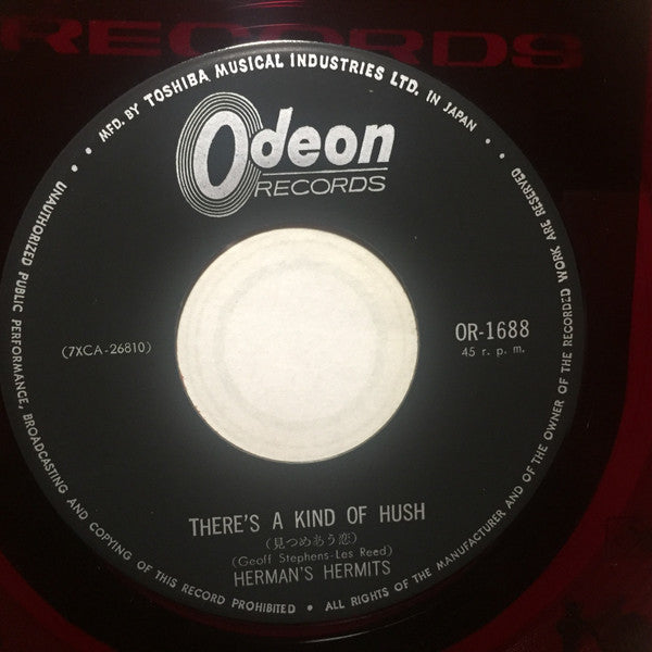 Master Release: There's A Kind Of Hush / No Milk Today by Herman's Hermits