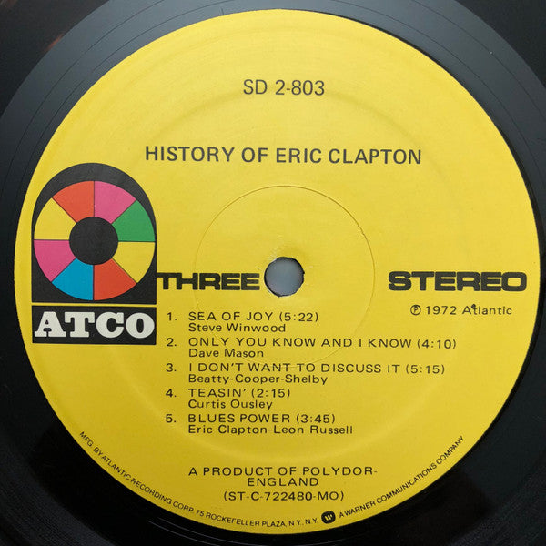 History Of Eric Clapton