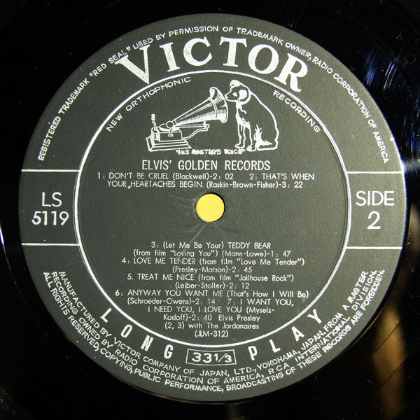 Elvis' Golden Records