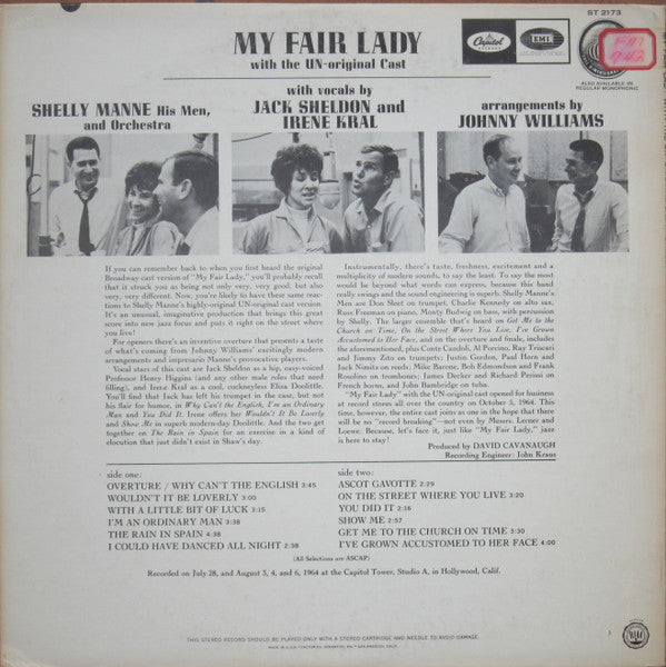 Release: My Fair Lady-Vinyl-US-1964-ST-2173-5368007