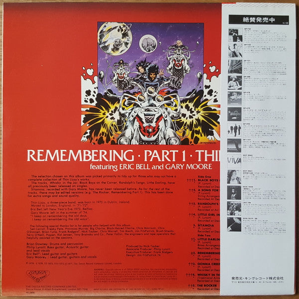 Master Release: Remembering Part 1 by Thin Lizzy