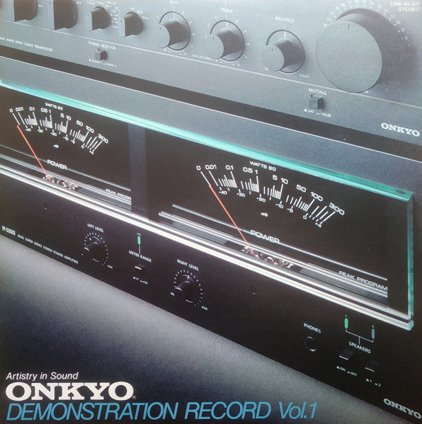 Artistry In Sound - Onkyo Demonstration Record Vol.1