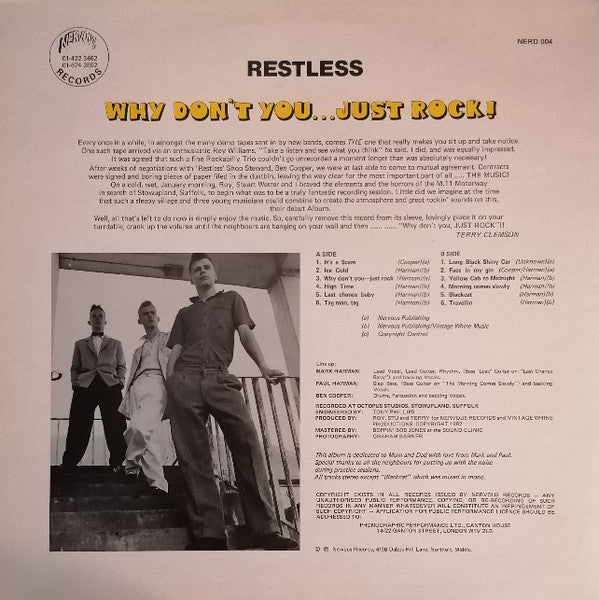 Release: Why Don't You Just Rock !-Vinyl-UK-1982-NERD 004-1450796