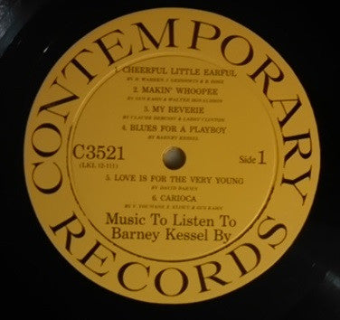 Music To Listen To Barney Kessel By