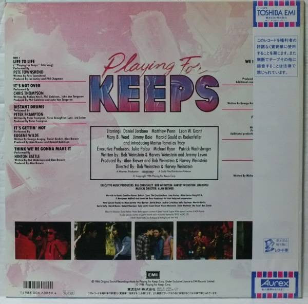 Master Release: Playing For Keeps (Original Motion Picture Soundtrack) by Various