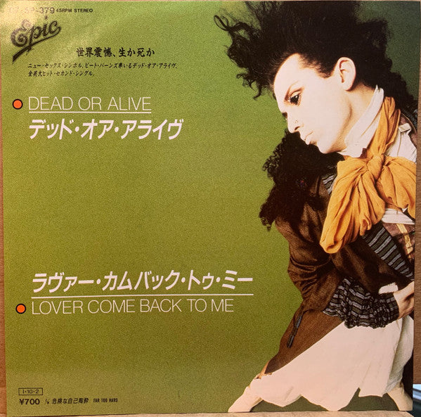 Release: Lover Come Back To Me-Vinyl-Japan-1985-07・5P-379-7233156