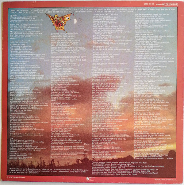 Release: The Kick Inside-Vinyl-UK-None-EMC 3223, 0C 062 06 603-2503612
