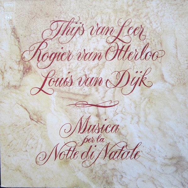 Master Release: Musica Per La Notte Di Natale by Thijs van Leer