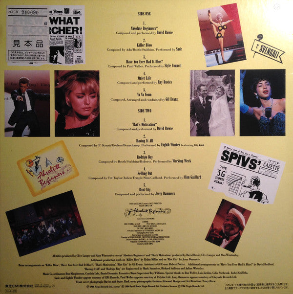 Absolute Beginners - The Musical (Songs From The Original Motion Picture)