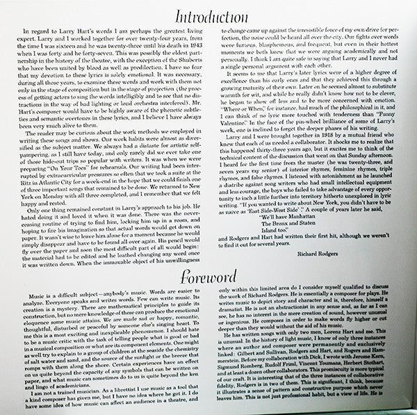 Ella Fitzgerald Sings The Rodgers And Hart Song Book