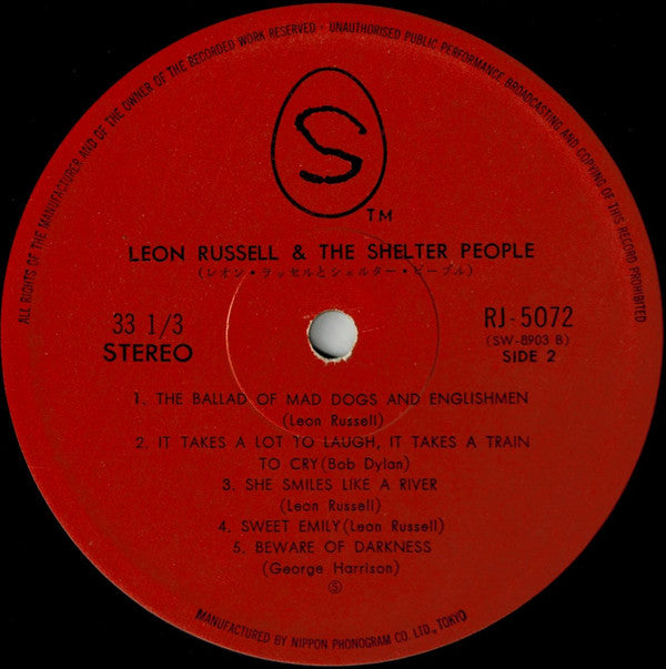 Leon Russell And The Shelter People