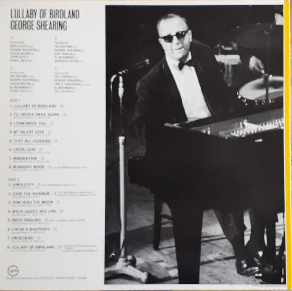 Release: Lullaby Of Birdland-Vinyl-Japan-1983-23MJ 3243-5323200