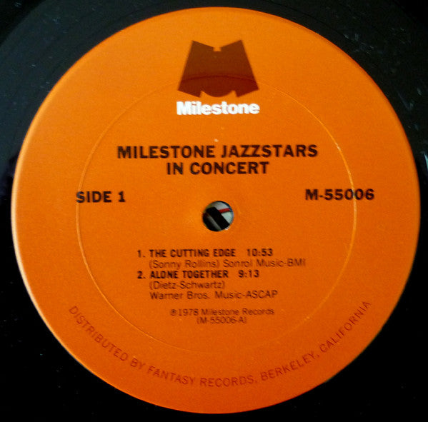 Milestone Jazzstars In Concert