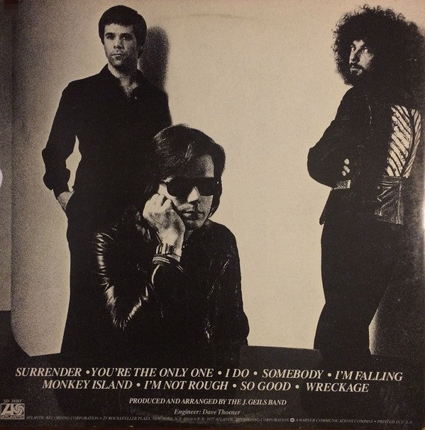 Master Release: Monkey Island by The J. Geils Band