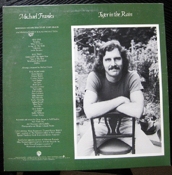 Release: Tiger In The Rain-Vinyl-US-1979-BSK 3294-2365313