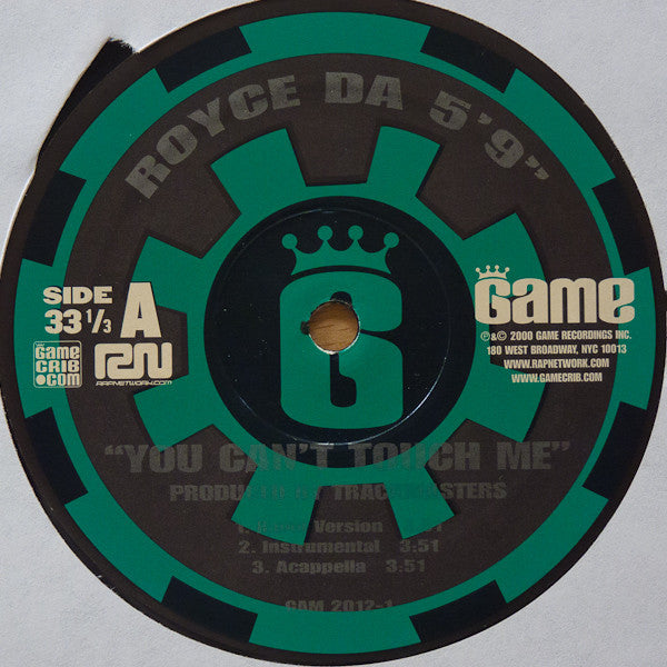 You Can't Touch Me / D-Elite