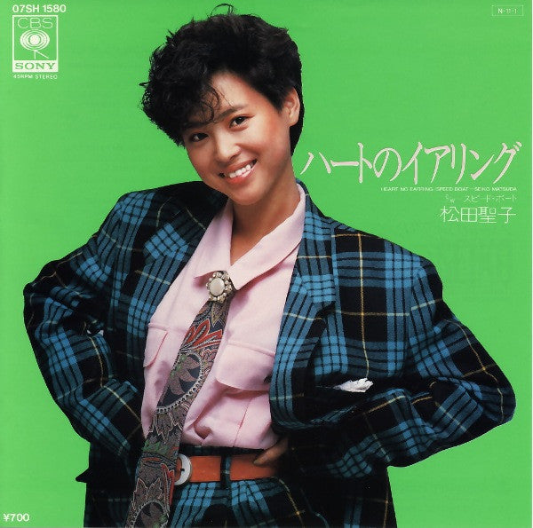 ハートのイアリング