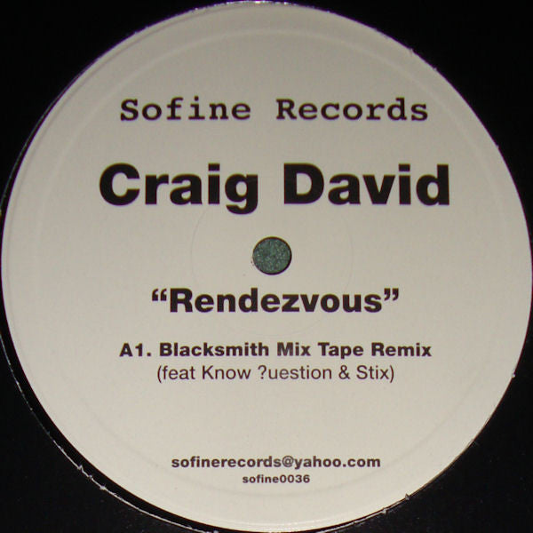 Master Release: Rendezvous by Craig David