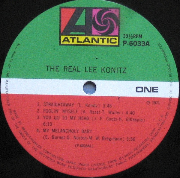 The Real Lee Konitz