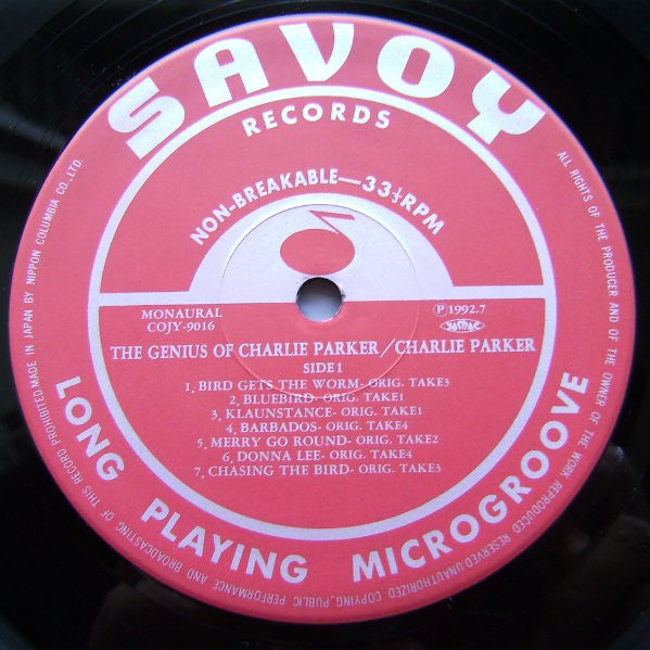 The Genius Of Charlie Parker