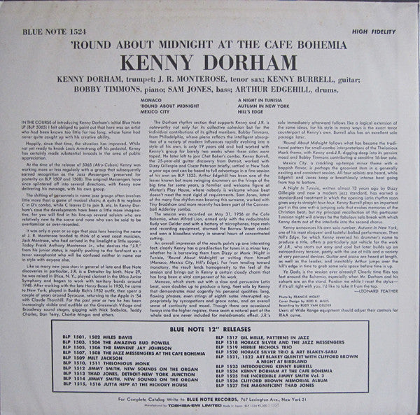 'Round About Midnight At The Cafe Bohemia
