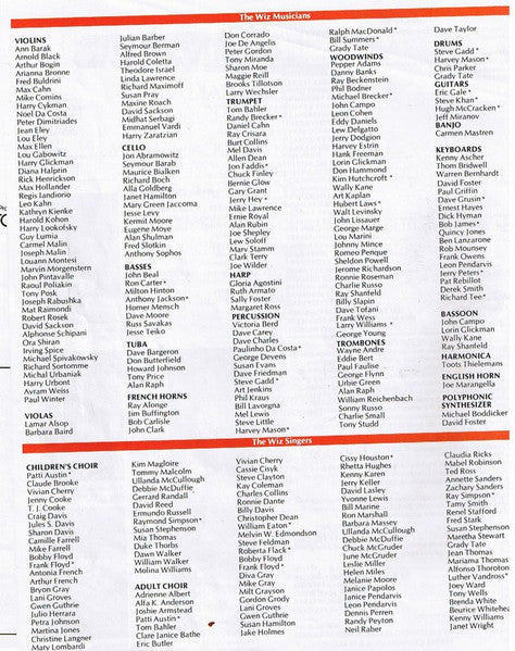 The Wiz (Original Motion Picture Soundtrack)