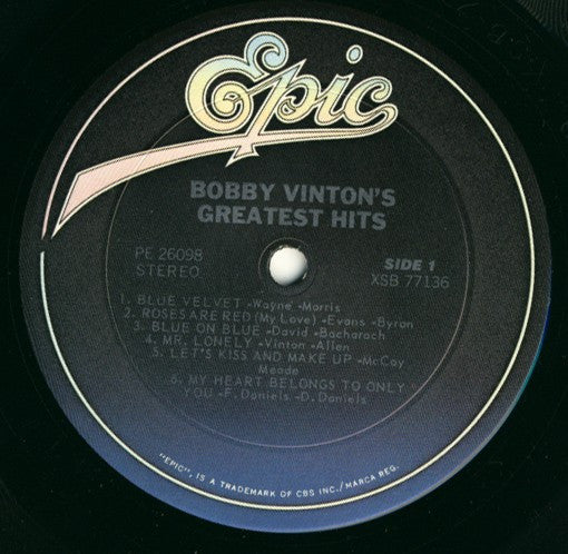 Bobby Vinton's Greatest Hits