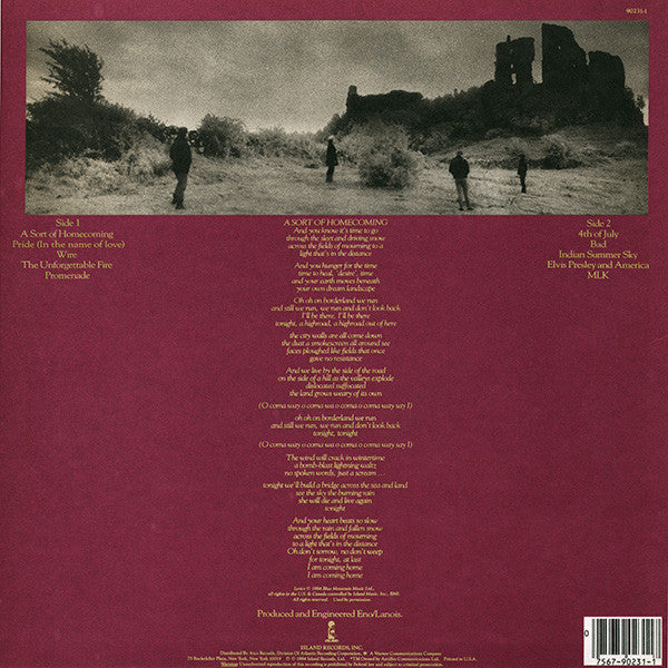 Release: The Unforgettable Fire-Vinyl-US-1984-7 90231-1, 90231-1, U2 5-3558747