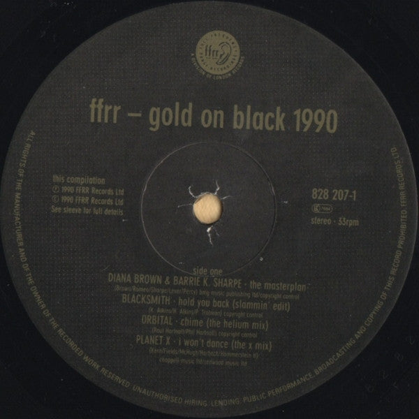 FFRR - Gold On Black 1990