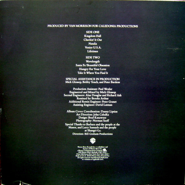 Release: Wavelength-Vinyl-US-1978-BSK 3212-1329657