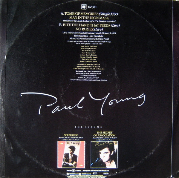 Release: Tomb Of Memories-Vinyl-UK-1985-TA 6321, TA6321-1084185