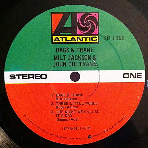 Release: Bags & Trane-Vinyl-US-None-SD 1368-2965286