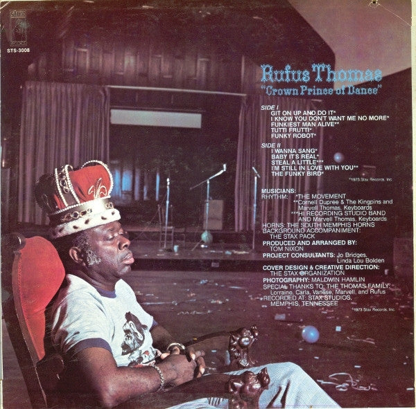 Master Release: Crown Prince Of Dance by Rufus Thomas