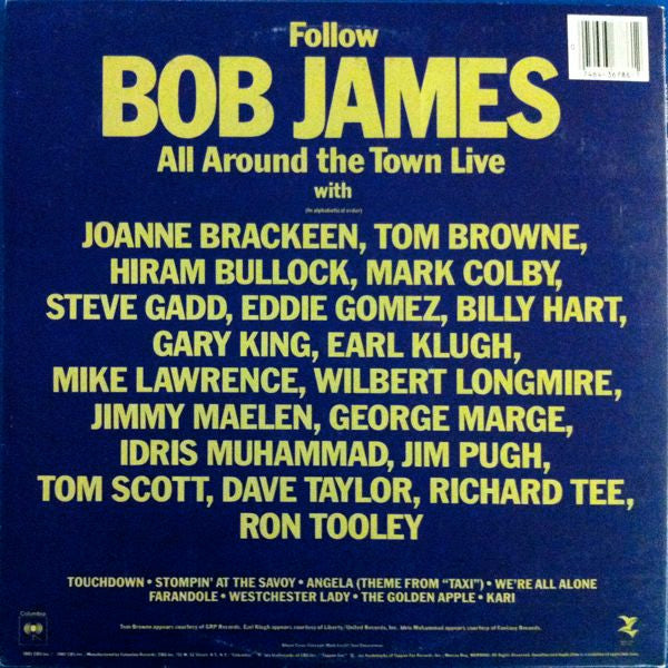 Release: All Around The Town-Vinyl-US-1981-C2X 36786, C2X 36786-1595988